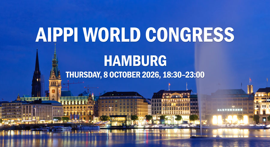 AIPPI World Congress, Hamburg, 7 to 10 October 2026